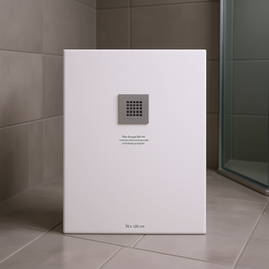 Plato de Ducha Rectangular Bliss Line 70 x 120 cm Blanco 9003 - Product Image 3