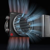 ZHIYUN MOLUS X100 Lumière vidéo LED portable 100W 2700K-6500K CRI 95+ TLCI 97+ avec contrôle de luminosité via application BT