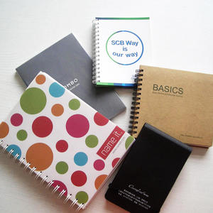 Carnet promotionnel personnalisé à couverture en papier couleur, format A4/A5, idéal pour l'école et l'écriture - Product Image 2