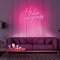 En gros, enseigne néon LED lumineuse personnalisée avec logo, motifs Joyeux Anniversaire et Mariage, pour dropshipping, décoration de chambre, de fête et de maison