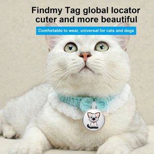 Mini Traceur GPS Étanche pour Animaux de Compagnie NFC, Autonomie de 1 An, Localisateur Anti-Perte pour Oiseaux/Chats/Réptiles/Chiens/Lapins/Poulets, Noir - Product Image 2