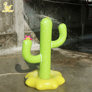 Fuente de Agua Inflable con Forma de Cactus LCWJ, Arco de 154x257cm, Juguete Infantil para Exteriores - Product Image 3
