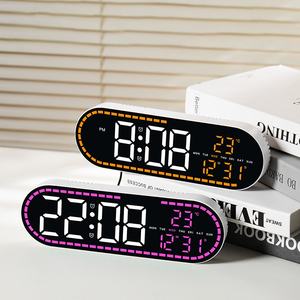 Einfache Geometrische Multifunktions-LED-Elektronische Dekorative Uhr für Gästezimmer, Restaurant und Schlafzimmer - Product Image 3