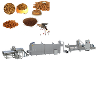 Machine de traitement entièrement automatique de granulés d'aliments pour animaux de compagnie, machine d'extrusion de granulés flottants pour aliments pour crevettes et poissons