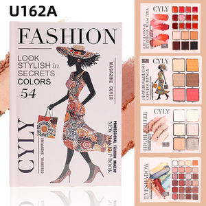 <span class=keywords><strong>Palette</strong></span> Trucco Viso Multifunzionale a 4 Strati con 54 Colori: Ombretto, Blush, Illuminante, Contouring, Lucidalabbra e Tinta Sopracciglia - Product Image 5