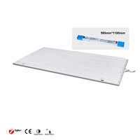 Panneau LED intelligent Pir Sensor 60x60 2x2 panneaux lumineux intelligents avec source lumineuse SMD2835 pour une utilisation au bureau