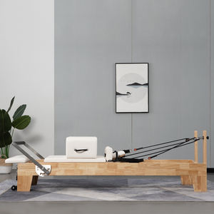 Plataforma de Pilates de Buena Calidad para Clases de Estudio, Entrenamiento para <span class=keywords><strong>Principiantes</strong></span> <span class=keywords><strong>en</strong></span> <span class=keywords><strong>Casa</strong></span>, Ejercicios, Reformer de Pilates - Product Image 2