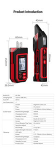 Detector de circuitos NOYAFA NF-824, detector de voltaje digital con pantalla LCD para pruebas eléctricas de 110V - Product Image 4