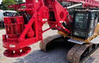 Machine de forage rotative mobile SANY SR155 pour fondations de ponts, modèle 2021, pour travaux de pieutage