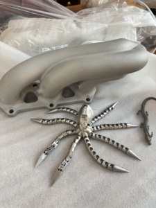 3D อุตสาหกรรมลูกเกียร์มังกรพิมพ์ลายไม่ซ้ำใครอลูมิเนียม CNC และสแตนเลสของเล่นเจาะ - Product Image 5