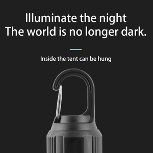 Bombilla LED Portátil <span class=keywords><strong>Recargable</strong></span> por USB para Camping con Gancho, Linterna Impermeable para Colgar en Tiendas de Campaña, para Emergencias al Aire Libre - Product Image 3
