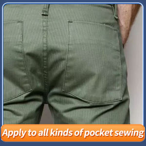 Máquina de Coser Industrial Somax SM-19S Automática para Colocar Bolsillos sin Plancha, para Camisas, Camisetas y Jeans, Precio - Product Image 6