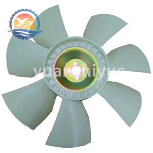 ใบพัดพัดลมระบายความร้อนเครื่องยนต์4BG1 7ใบมีด4รูสำหรับรถขุด <span class=keywords><strong>EX120</strong></span>-5ฮิตาชิ - Product Image 2