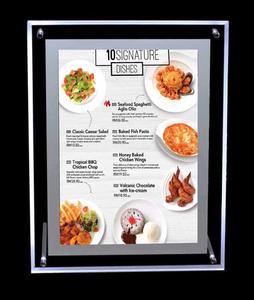 <span class=keywords><strong>2025</strong></span> duy nhất và đôi Side LED siêu mỏng hộp Đèn giá rẻ Slim cạnh Thắp Sáng Khung hình LED hộp Đèn cho cửa sổ hiển thị - Product Image 4