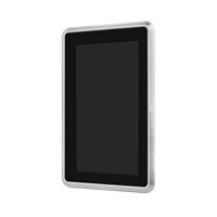 IXHUB Panel PC Industri Linux 7-inci, RK3568, Tegangan Lebar 12-24V, untuk Pabrik Pintar, HMI, Kios