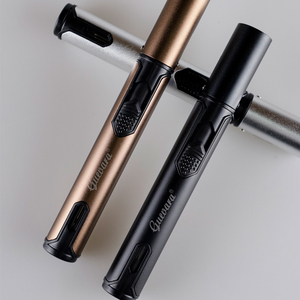 Accessoires pour cigares de haute qualité GUEVARA en alliage de zinc, outil de luxe pour cigares, briquet de camping rechargeable au <span class=keywords><strong>butane</strong></span>, torche à flamme unique - Product Image 4