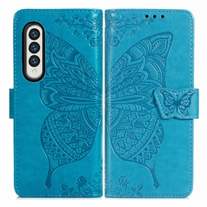 Pour Samsung <span class=keywords><strong>Galaxy</strong></span> <span class=keywords><strong>Z</strong></span> <span class=keywords><strong>Fold</strong></span> 4 Big Butterfly Wallet Case, pour <span class=keywords><strong>Galaxy</strong></span> <span class=keywords><strong>Z</strong></span> <span class=keywords><strong>Fold</strong></span> 5/<span class=keywords><strong>Fold</strong></span> 6 Credit Card Case Pouch Bag - Product Image 3