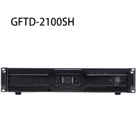 Amplificateur de puissance professionnel, amplificateur de basses audio professionnel 2x1000W, boîtier métallique, design durable pour la scène et l'extérieur