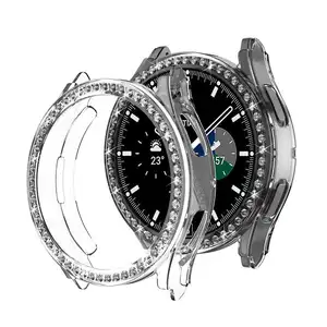 Carcasa protectora de TPU para Galaxy Watch 4, funda de reloj para Samsung Galaxy Watch 4, 40mm, 44mm