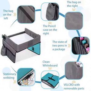 Free Sample Hot Selling Kids Travel Play Tray <b>Toddler</b> Car Organizer Storage <b>Bag</b> Portable Traveling Tray for Children - Product Image 2