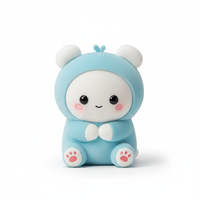 Peluche personnalisée au design unique, ours, peluche douce et confortable, animaux, jouets en peluche, cadeau d'anniversaire pour les filles