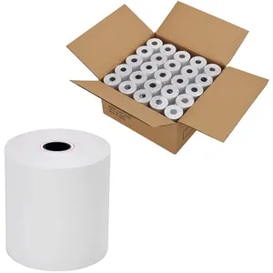 Wholesale Price 57*40mm 57*50mm 80*60mm Pos Terminal Cash Register Cashier 80 x 80 Thermal Roll Paper