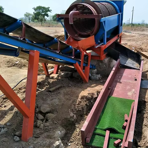 Afrika altın elmas kireçtaşı yüksek tarama verimliliği altın yıkama tesisi taşınabilir Trommel ekran - Product Image 3