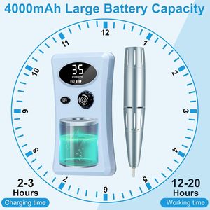 Taladro Eléctrico Profesional Portátil Recargable de 35000 RPM para Uñas, con Conexión USB, Herramientas para Uñas de Salón en Casa, Brocas para Uñas de Gel Acrílico - Product Image 6