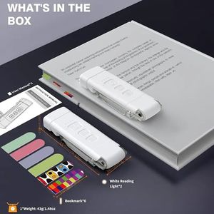 Nhà Máy Giá uốn cong 3-MÀU chế độ ánh sáng có thể sạc lại LED ánh sáng cho đọc sách có thể điều chỉnh cánh tay Clip USB cuốn sách LED Chiếu Sáng Đèn cuốn sách - Product Image 4