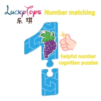 Jeu de puzzle magnétique en papier pour l'éducation préscolaire, 60 pièces, fruits et chiffres, pour enfants unisexes