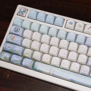 Teclas Frieren, Teclas <span class=keywords><strong>de</strong></span> Anime para Juegos, 120 Teclas PBT DYE SUB Cherry MOA MX Switch para <span class=keywords><strong>Teclado</strong></span> Mecánico 61/63/64/83/87/104 - Product Image 2