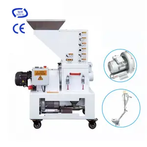 Offre Spéciale 2HP FAIBLE bruit en plastique granulateur machine faible vitesse en plastique concasseur