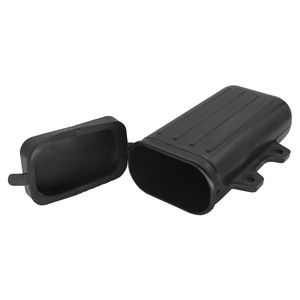 Caja de Herramientas Impermeable para Motocicleta Suzuki DR250 <span class=keywords><strong>Djebel</strong></span> TW200 225, Contenedor de Almacenamiento con Cubierta Protectora de Lluvia ABS y Portadocumentos - Product Image 4