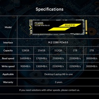 SSD M.2 NVMe 256GB dengan Performa Hemat Biaya, Hard Disk Drive Internal Tingkat Pemula untuk Pabrik Perakitan Komputer