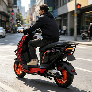 Vente en gros usine EEC CE Moto 2000W 80 km/h Scooter à 2 roues Moto pour adulte Moto électrique 1500W 72V 32Ah - Product Image 2