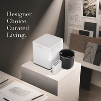 Composteur de déchets alimentaires moderne pour cuisine, 2,5 L, machine à compostage électrique, séchage automatique, sans odeur, design compact pour comptoir
