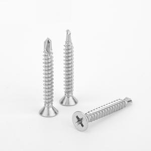 <span class=keywords><strong>Tornillo</strong></span> Autoperforante <span class=keywords><strong>de</strong></span> Cabeza Avellanada Phillips <span class=keywords><strong>de</strong></span> Acero Inoxidable, Rosca Fina Métrica y en Pulgadas, Grado A2-70/A4-80 |   Techos Metálicos CSDS - Product Image 3