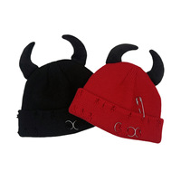 Gorro de Punto Jacquard Transpirable e Impermeable Deviruchi Ears para Otoño e Invierno, Casual, para Hombre y Mujer, para Viajes en Clima Frío