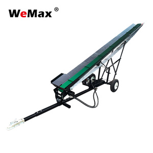 Yakacak odun konveyörleri için 6.5 hp benzinli Powered 150mm bant yükleme ve boşaltma için Log/ahşap - Product Image 6