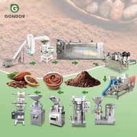 Équipement complet automatisé pour la fabrication de poudre de cacao : Unité d'alcalinisation, machine de traitement et ligne d'automatisation à prix compétitif