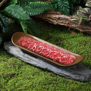 Assiette de fondue au bœuf à la soupe aigre du Guizhou avec des coupes créatives de bœuf tendre et de bœuf flocon de neige (avec logo) - Product Image 3
