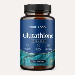 L-Glutathiona, acide aminé végétalien de marque privée OEM ODM, renforce l'immunité, lisse la peau du chardon-Marie pour la fermeture du foie pour adultes - Product Image 1