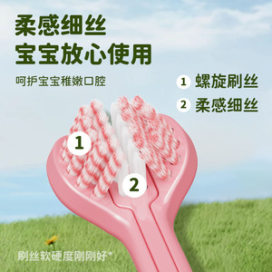 Cepillo de dientes Dr.Baek Mini Soft de tres cabezales para niños de 3 a 12 años, diseño colorido - Product Image 5