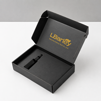 Boîte d'expédition en carton ondulé avec insert personnalisé avec logo, emballage de luxe pour cadeaux et produits