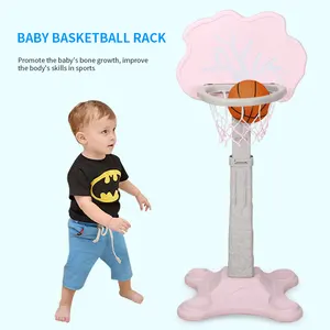 Детская модель в виде пентаграммы, регулируемые мини-игрушки для помещений, многофункциональные пластиковые баскетбольные кольца