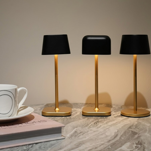 <span class=keywords><strong>Lampe</strong></span> de table rechargeable, décoration d'hôtel, classique, personnalisée, hauteur 20 cm, tactile, luxe, sans fil, <span class=keywords><strong>mini</strong></span> <span class=keywords><strong>lampe</strong></span> de table pour restaurant - Product Image 3