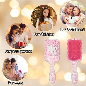 Hot Sale Cartoon Unicorn Design Air Cushion <b>Comb</b> Portable Massage Detangling Hair Brush Cute Plastic Antistatic Airbag <b>Comb</b> - Product Image 4