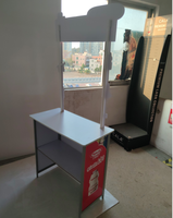 Meja Lipat Aluminium Desain Baru/Meja Pop Up Promosi/Penghitung Pop Up