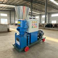 Machine à granulés d'aliments pour volailles, bétail et porcs, haute efficacité, prix usine, certifiée CE, avec panneau de commande intégré