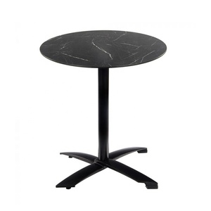 Folding <strong>Outdoor</strong> Furniture Set Aluminum Alloy <strong>Foldable</strong> Dining Cafe <strong>Table</strong> With Different Choices of Color - Product Image 3